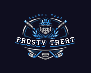 Sports Hockey Varsity logo design