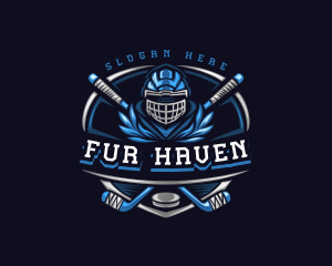 Sports Hockey Varsity logo design