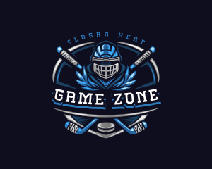 Sports Hockey Varsity logo design