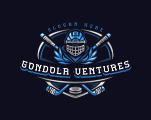 Sports Hockey Varsity logo design