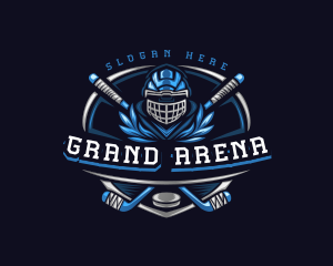 Sports Hockey Varsity logo design