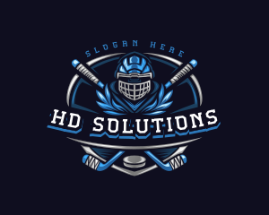 Sports Hockey Varsity logo design