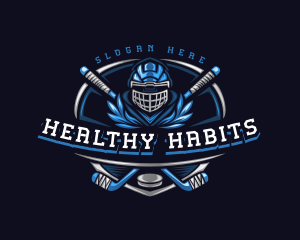 Sports Hockey Varsity logo design