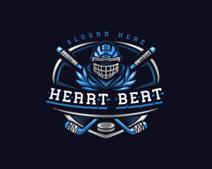 Sports Hockey Varsity logo design