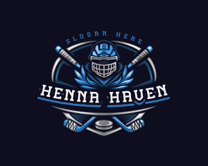 Sports Hockey Varsity logo design