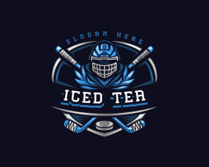 Sports Hockey Varsity logo design