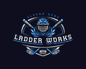 Sports Hockey Varsity logo design