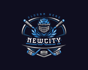 Sports Hockey Varsity logo design