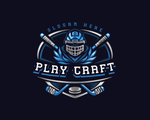 Sports Hockey Varsity logo design