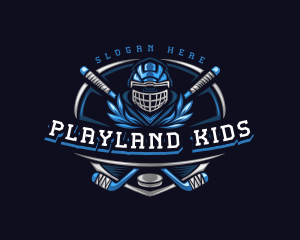 Sports Hockey Varsity logo design