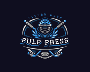 Sports Hockey Varsity logo design