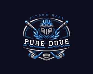 Sports Hockey Varsity logo design