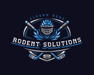 Sports Hockey Varsity logo design