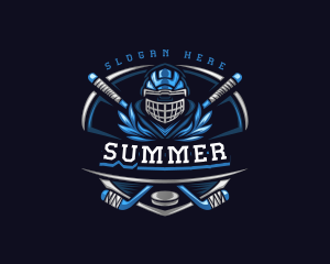 Sports Hockey Varsity logo design