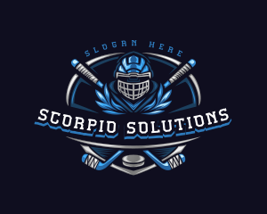 Sports Hockey Varsity logo design