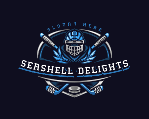 Sports Hockey Varsity logo design