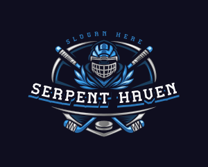 Sports Hockey Varsity logo design