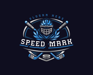 Sports Hockey Varsity logo design