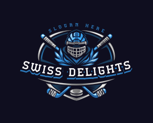 Sports Hockey Varsity logo design