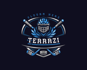 Sports Hockey Varsity logo design