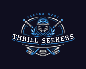 Sports Hockey Varsity logo design