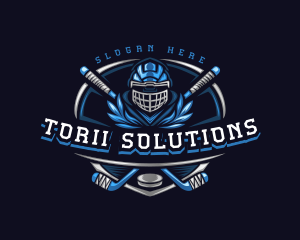 Sports Hockey Varsity logo design