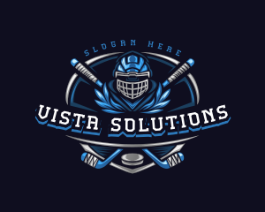 Sports Hockey Varsity logo design