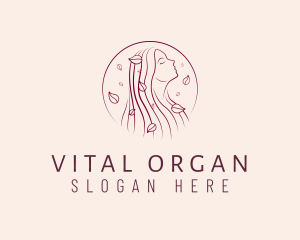 Organic Hair Salon logo design