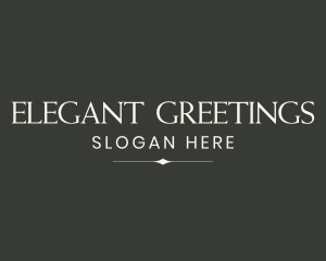 Elegant Luxury Business logo design