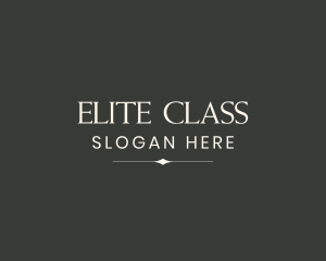 First Class - Elegant Luxury Business logo design