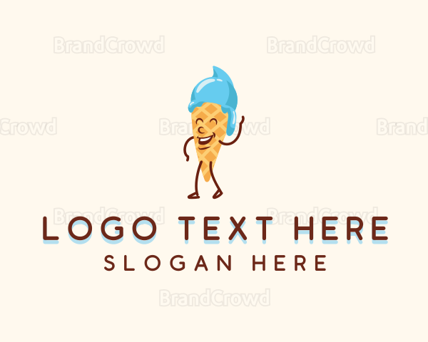 Ice Cream Cone Logo