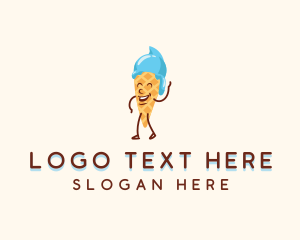Sugar Cone - Ice Cream Cone logo design