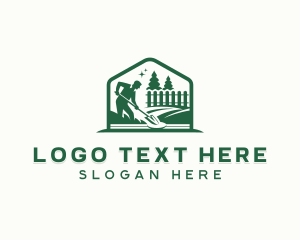 Landscaping - Landscaping Gardener Backyard logo design