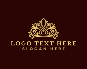 Exclusive - Tiara Crown Jewelry logo design