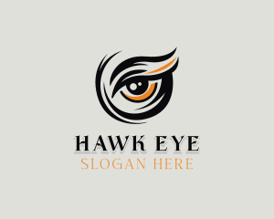 Zoo Wildlife Eye logo design