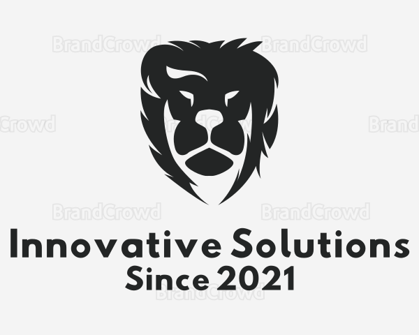 Mane Lion Head Logo