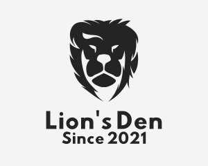 Mane Lion Head logo design