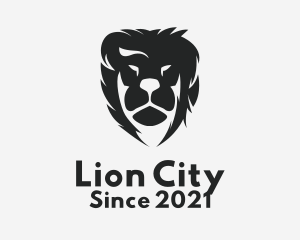 Mane Lion Head logo design