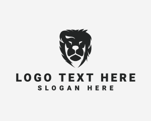 Mane Lion Head Logo