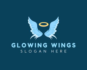 Holy Halo Wings logo design