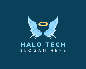 Holy Halo Wings logo design