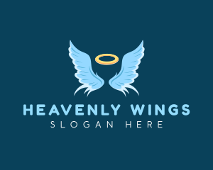 Holy Halo Wings logo design