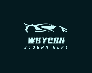 Vehicle Racer Transportation Logo