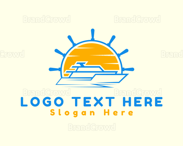 Sailor Travel Ship Logo