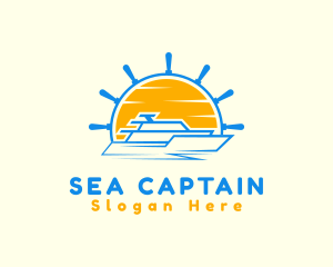 Sailor Travel Ship logo design