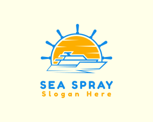 Sailor Travel Ship logo design