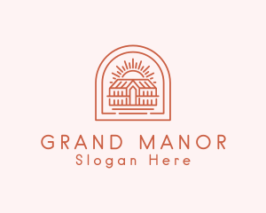 Mansion Residential Property logo design
