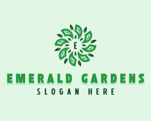 Eco Nature Garden logo design