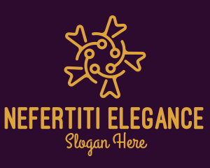 Decorative Elegant Flower logo design