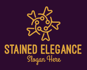 Decorative Elegant Flower logo design